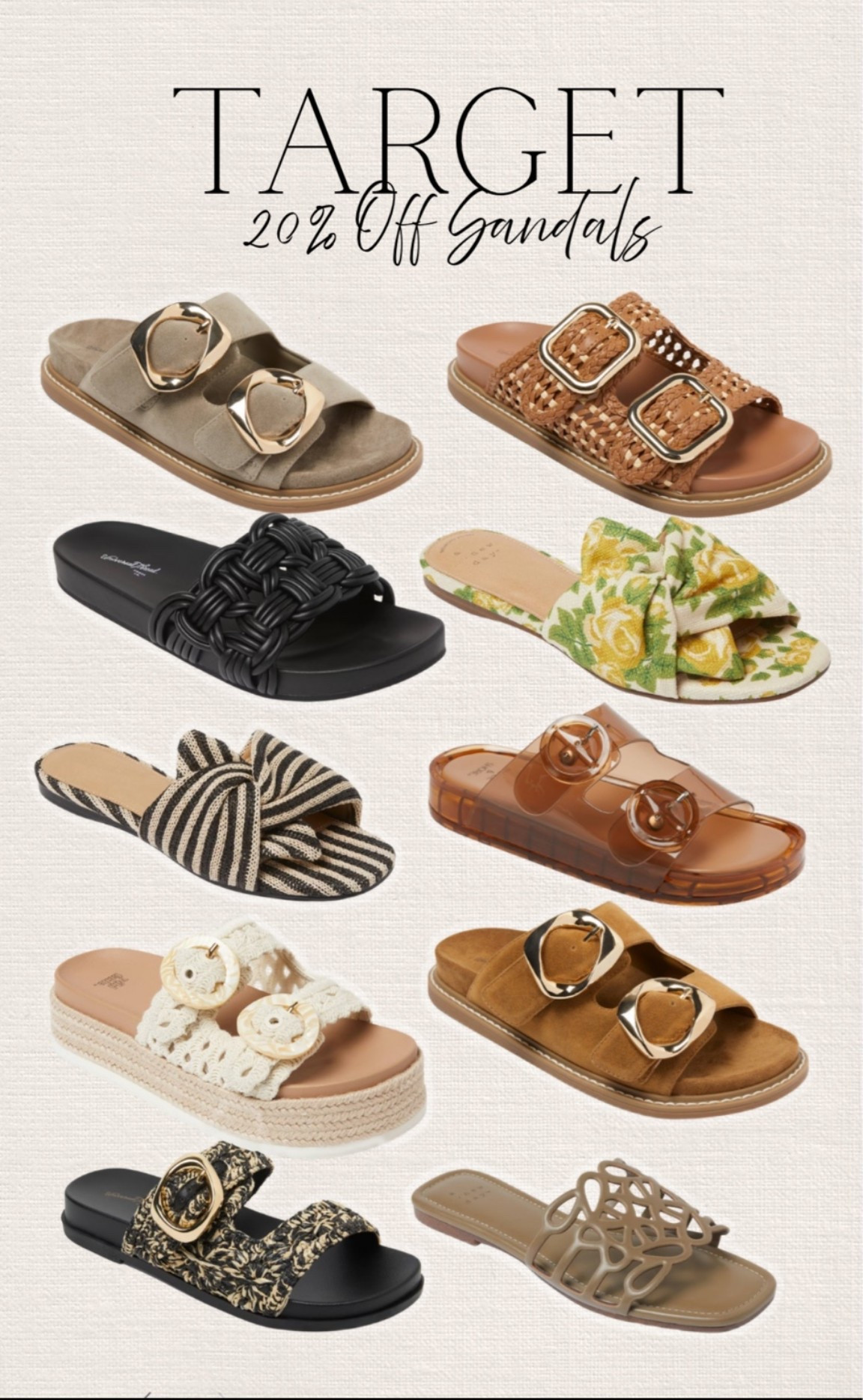 Target sandals on sale! 30% off #targetsale #targetfinds

#LTKSaleAlert #LTKSeasonal