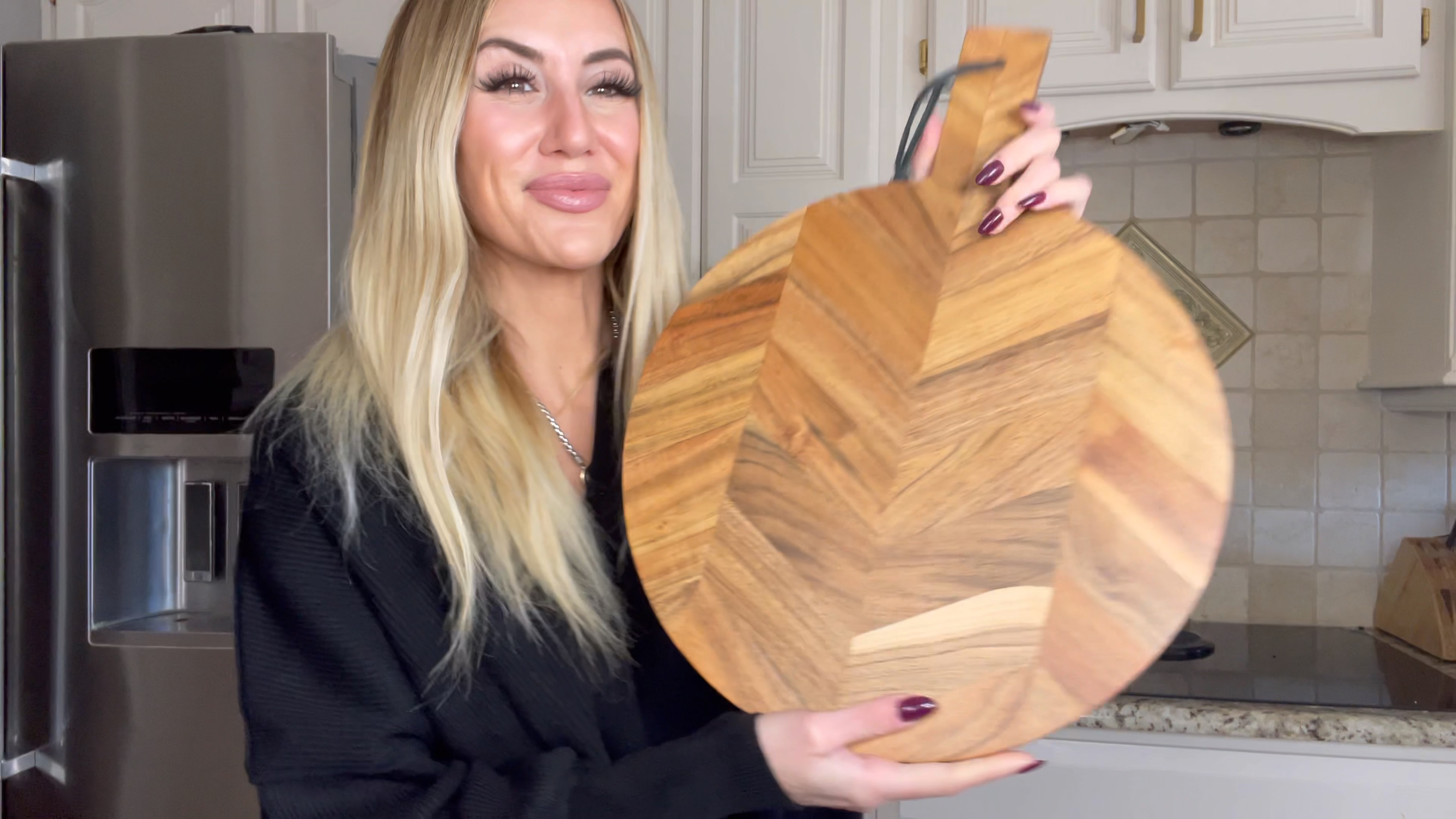 I love a good charcuterie or cheese board and this works perfect for a small party! I also use it as a cutting board. #amazonfinds #amazonhome #homefinds

#LTKhome #LTKfamily #LTKunder50