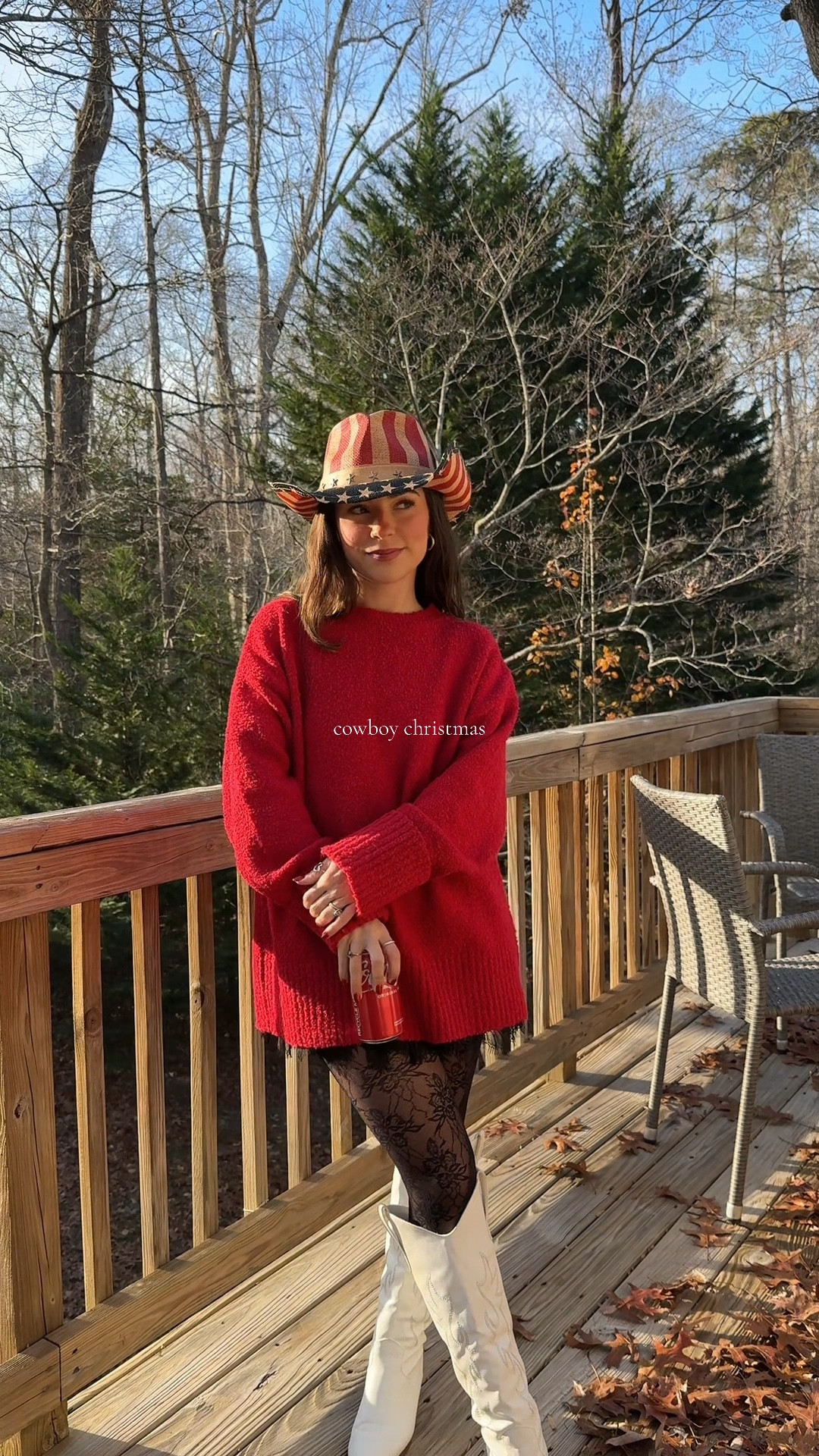Cowboy Christmas Outfit ❤️ #ootd #christmasoutfit #christmas #cowboychristmas 

#LTKParties #LTKHoliday #LTKSeasonal