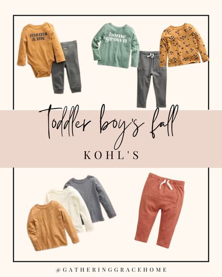 Just found this brand at Kohl’s and loving all the Fall colors! And there’s a sale!

#LTKunder50 #LTKSale #LTKkids