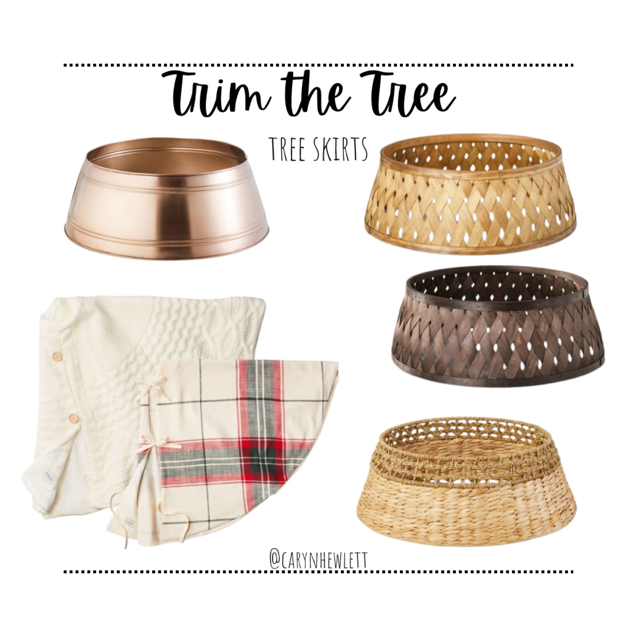 Time to start thinking about Trimming the Tree 🎄 Here are some cutie tree skirts from Target 🎯 #target #targethome #hearthandhand #christmasdecorations 

#LTKhome #LTKHoliday