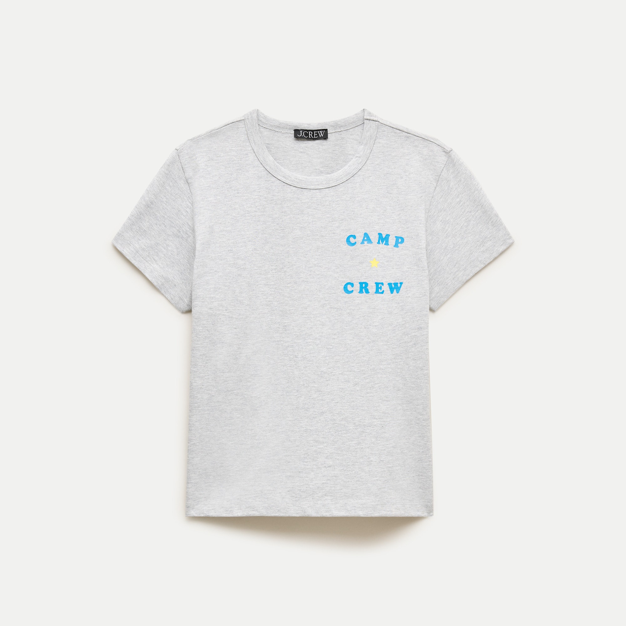 Limited-edition Camp Crew graphic T-shirt in vintage jersey | J. Crew US