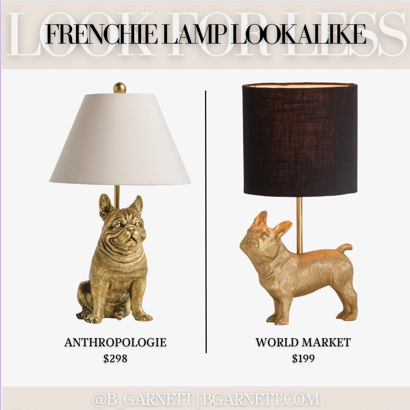 If you love the Anthropologie Frenchie lamp I found a lookalike for almost a third of the price

Anthropologie lamp | dog parents | home decor | lamp 

#LTKGiftGuide #LTKHoliday #LTKHome
