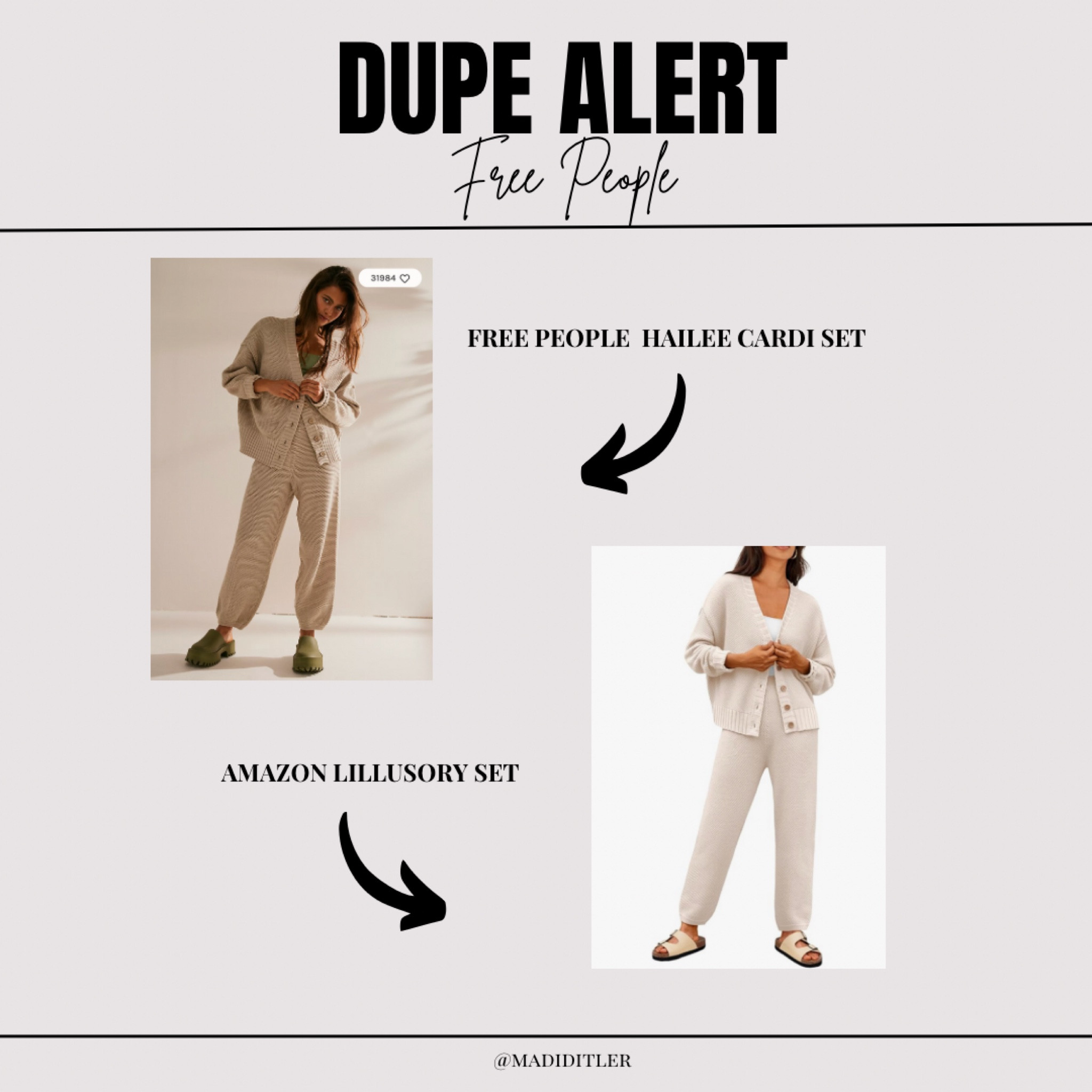 Daily dupe

#dupe #freepeople #amazon 

#LTKSeasonal #LTKFallSale #LTKFindsUnder50