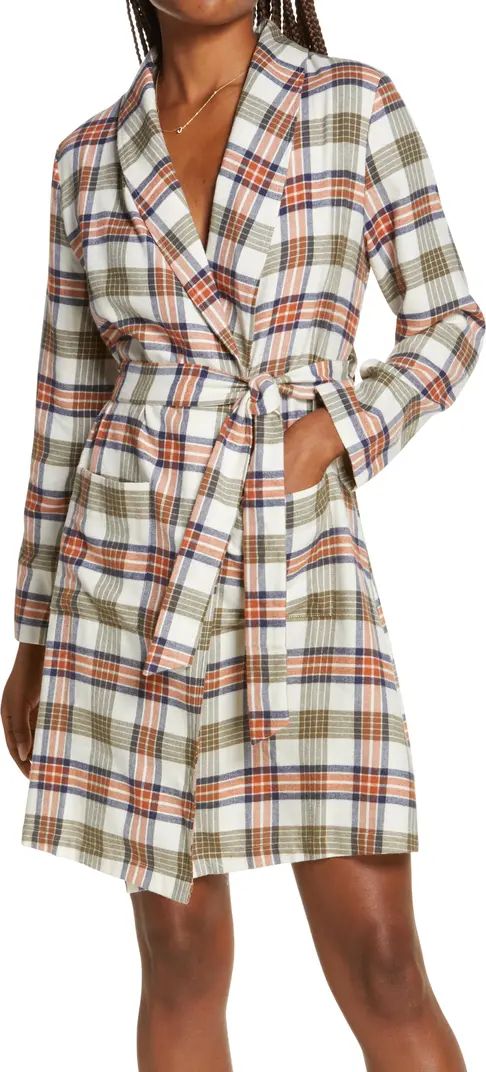 BP. Plaid Flannel Robe | Nordstrom | Nordstrom