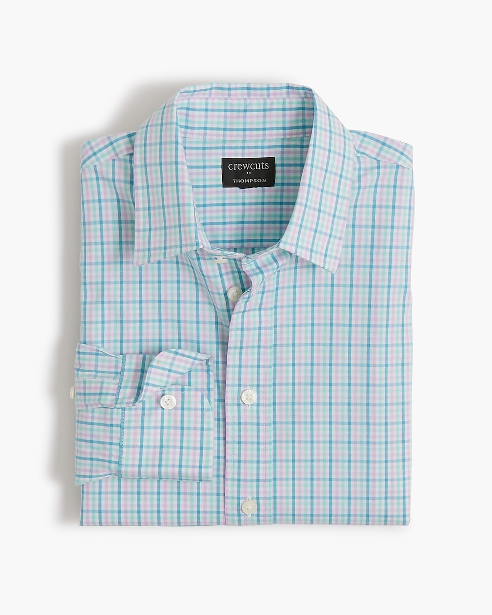Boys' long-sleeve flex Thompson patterned shirt | J.Crew Factory