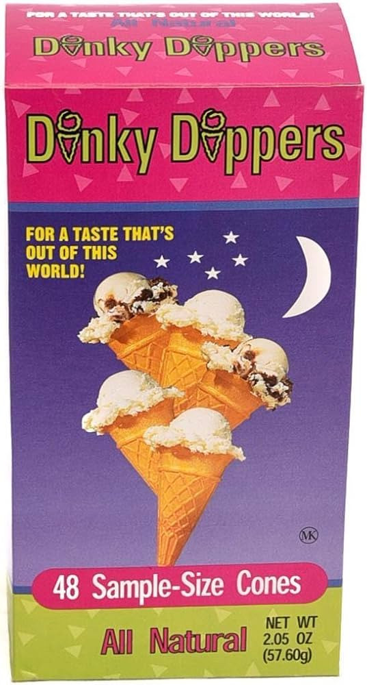Dinky Dippers Miniature Ice Cream Cones Mini Child-Size 48ct, 1.95 Ounce | Amazon (US)