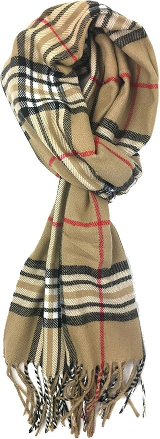 Plum Feathers Super Soft Luxurious Cashmere Feel unisex for Men and Women Winter Scarf | Amazon (US)