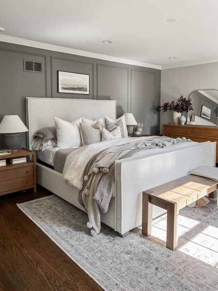 The perfect neutral bed frame for any space! High-end look for a more affordable price point. This bed frame is by far one of my favorite purchases of 2023! 

#LTKhome #LTKstyletip