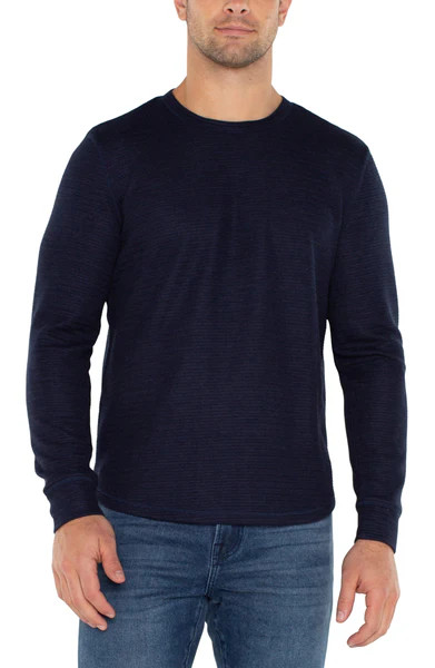 LONG SLEEVE CREW NECK | Liverpool Jeans
