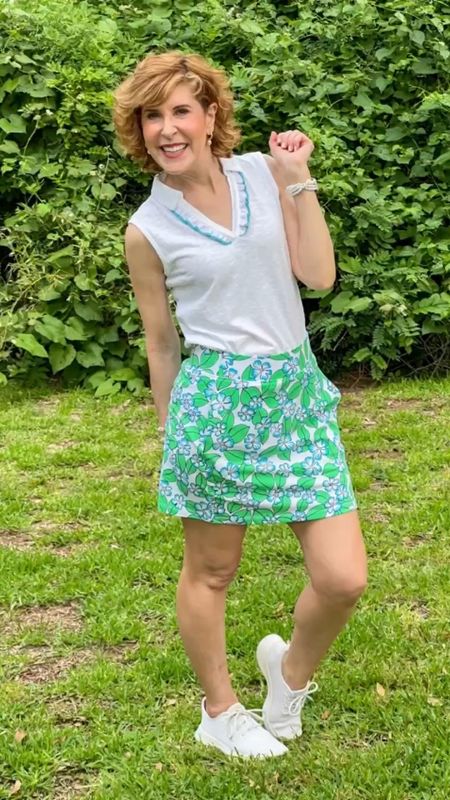 Perfect for pickleball, sightseeing,  or golf, or even just running errands! 

This athleisure skort and ruffle polo are on sale this weekend.

Take 40% off one item and 30% off the rest of your purchase with code MOM at Talbots this weekend!

#LTKfindsunder100 #LTKfitness #LTKsalealert