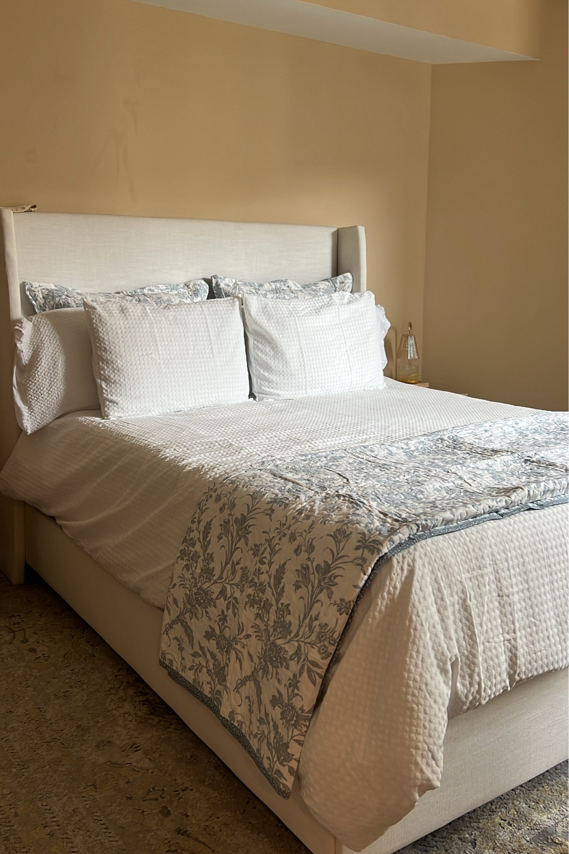 Updates bedding is always a refresher for a room! Obsessed with the textured duvet cover and matching pillow set. #homedecor #bedroomdecor #bedding #home

#LTKhome #LTKsalealert #LTKstyletip