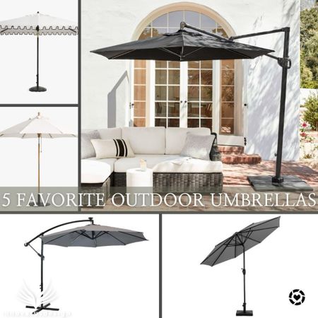 Are you getting your outdoor area ready for summer? Here are our 5 favorite outdoor umbrellas! From cantilever options to stand alone, there is something for everyone! Upgrade your outdoor umbrella this year  

#LTKfamily #LTKhome #LTKSeasonal