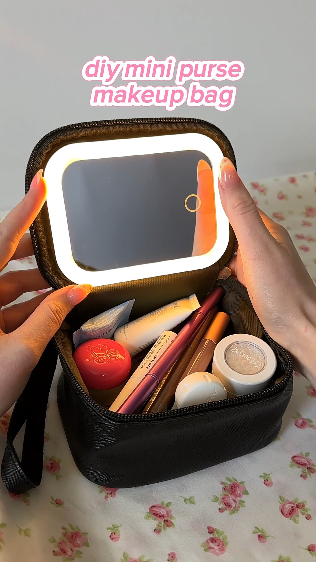 diy mini travel makeup bag - not as small as the altoids wallet but way more useful imo 💋 #makeuphacks #travelhacks #whatsinmybag #easymakeup @tarte cosmetics @loréal paris usa @bareMinerals 
@cocokind @Flower Knows Makeup 

#LTKgrwm #LTKBeauty #LTKFestival