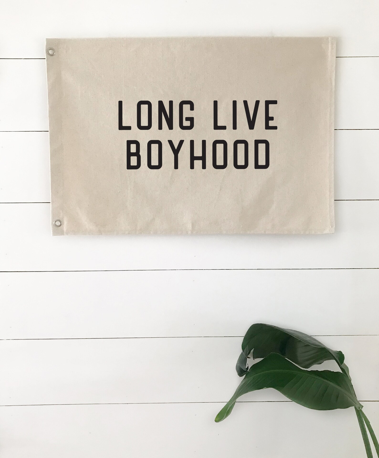 Long Live Boyhood Flag Nursery Wall Decor Wall Art Pennant - Etsy | Etsy (US)