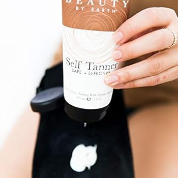Self Tanner - With Organic Aloe Vera & Shea Butter, Sunless Tanning Lotion and Bronzer Buildable ... | Amazon (US)