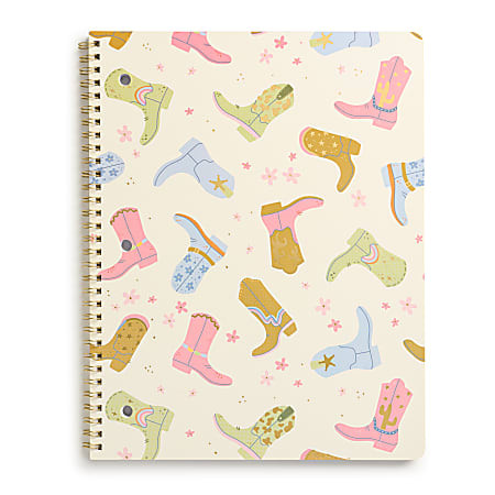 Eccolo BTS Notebook 8 12 x 11  1 Subject College Rule 80 Sheets Boots Bouquets - Office Depot | Office Depot and OfficeMax 