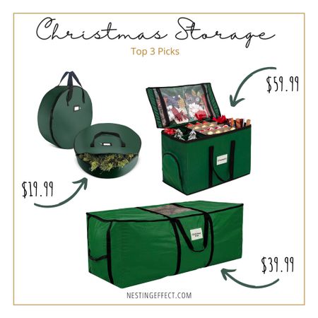 With the holidays over, many us are looking for easy storage solutions for those holiday decor items. 

We rounded up our top 3 picks for to make you your holiday packing simpler. 

Happy New Year!



#LTKsalealert #LTKunder50 #LTKSeasonal
