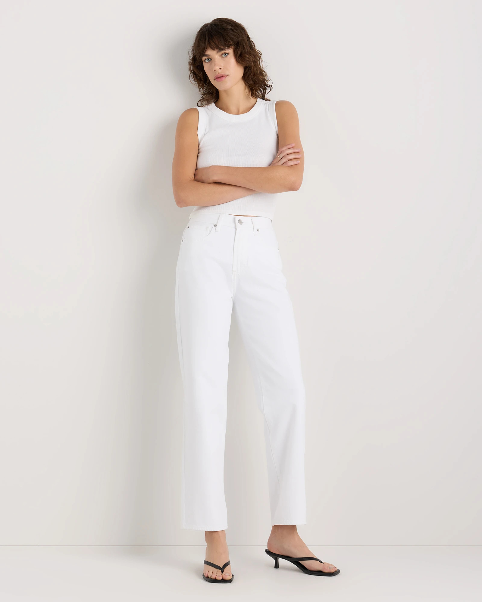 Bella Rigid Straight Jeans | Quince