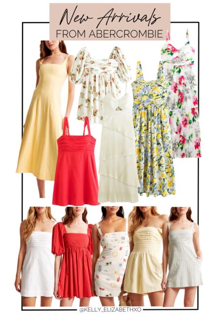 Abercrombie new arrivals!! So many new floral spring dresses and prints!! 




#LTKfindsunder100 #LTKmidsize #LTKSeasonal