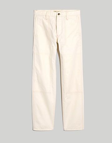 Relaxed Straight Workwear Pants | Madewell