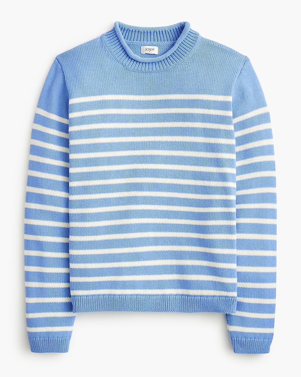Striped classic mockneck sweater | J.Crew Factory