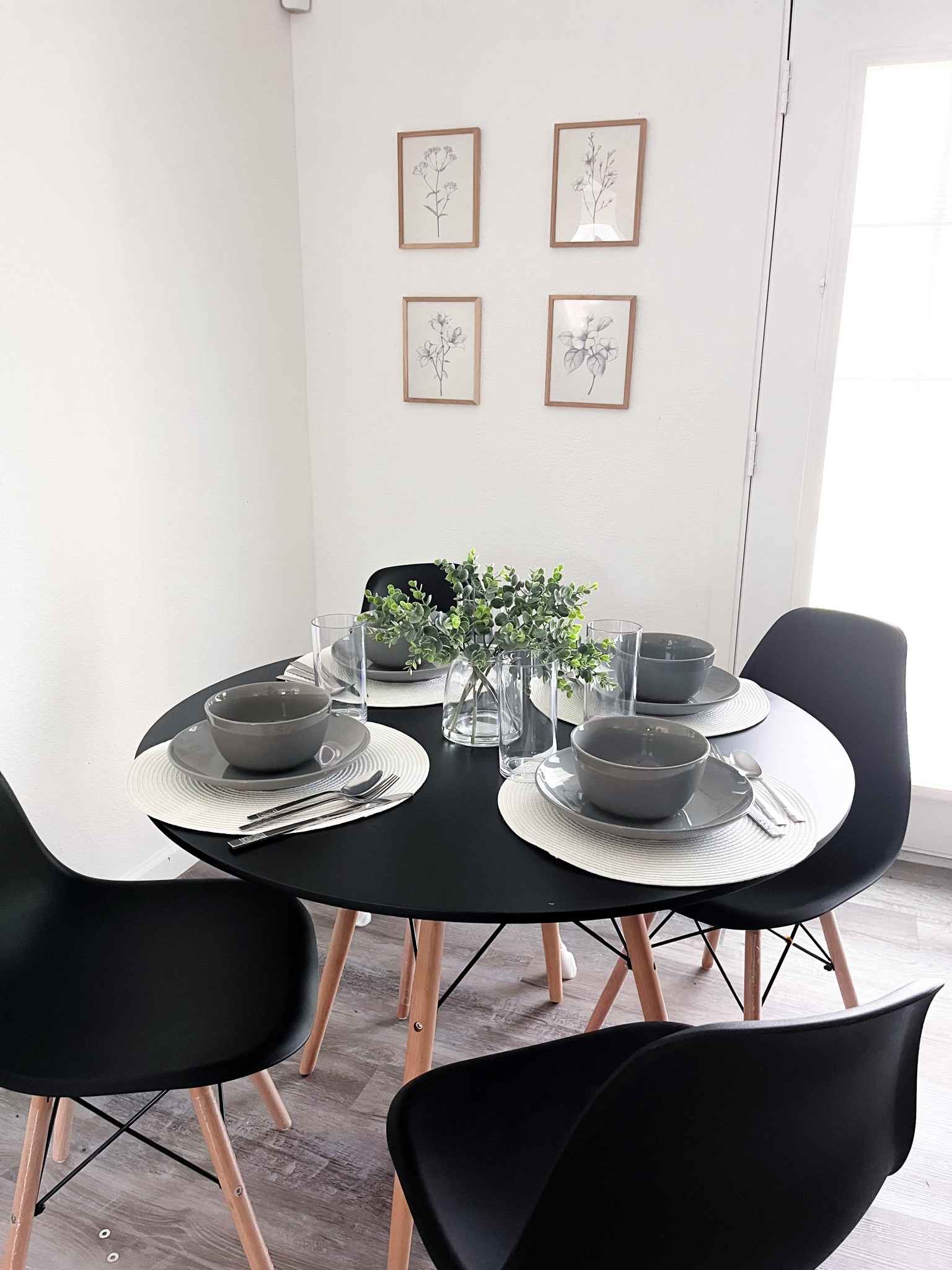 Modern dining room table set for smaller spaces to maximize room in your home. Furniture from Walmart, Ross and Amazon.
Products featured in our airbnb home. 

#LTKsalealert #LTKhome #LTKFind