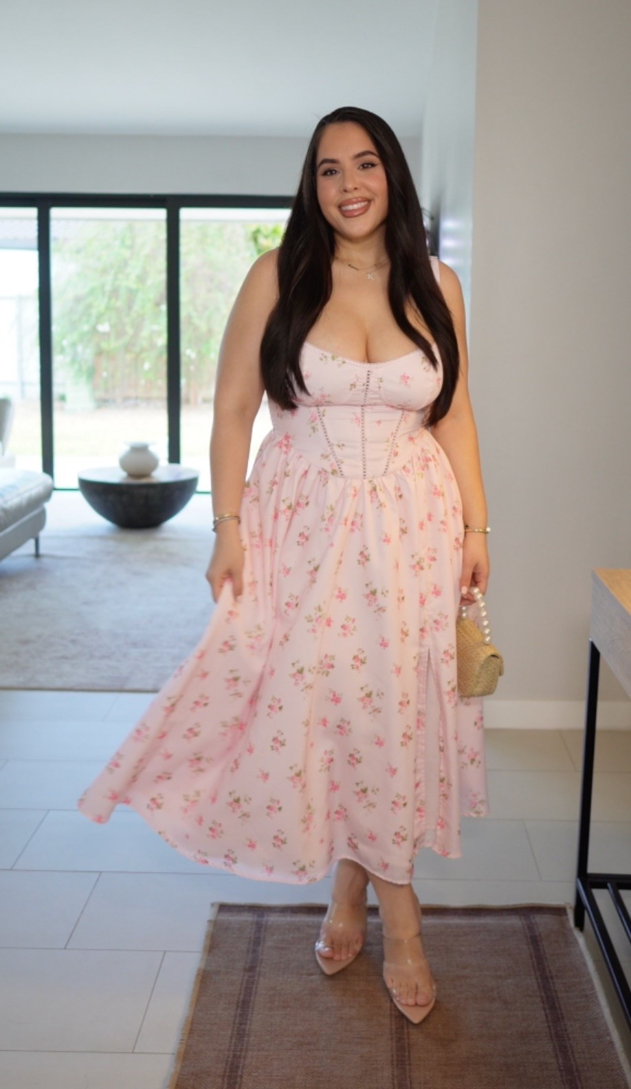 The most flattering dress I’ve put on lately 🤍🌸 structured top + flowy skirt = the perfect balance. Giving romantic, effortless, and so easy to dress up or down ✨ everything linked!

#LTKMidsize #LTKootd #LTKSeasonal