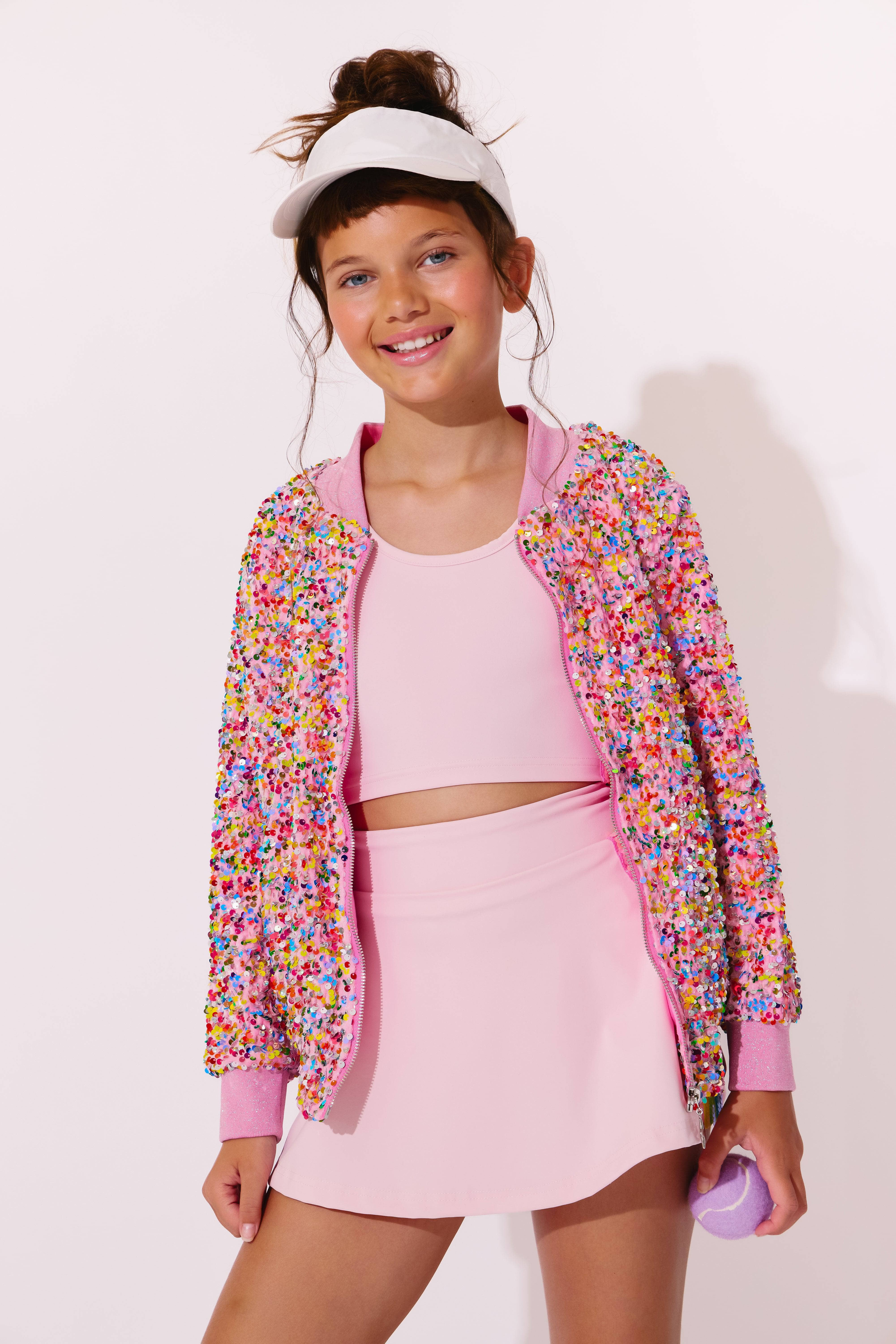 Confetti Shimmer Party Bomber 5 | Lola + The Boys