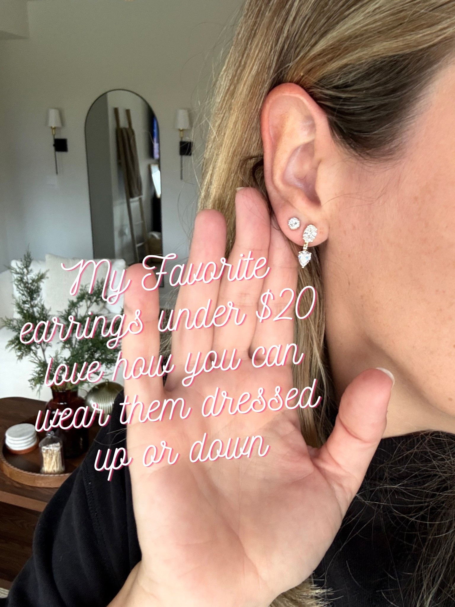These Amazon earrings are under $20 and seriously elevate any outfit ✨
You can dress them up or keep it casual — I wear them literally every day

One of my favorite pieces I own right now 👏

Amazon, Amazon find, accessories, earrings, spring, under20

#LTKgrwm #LTKSaleAlert #LTKootd
