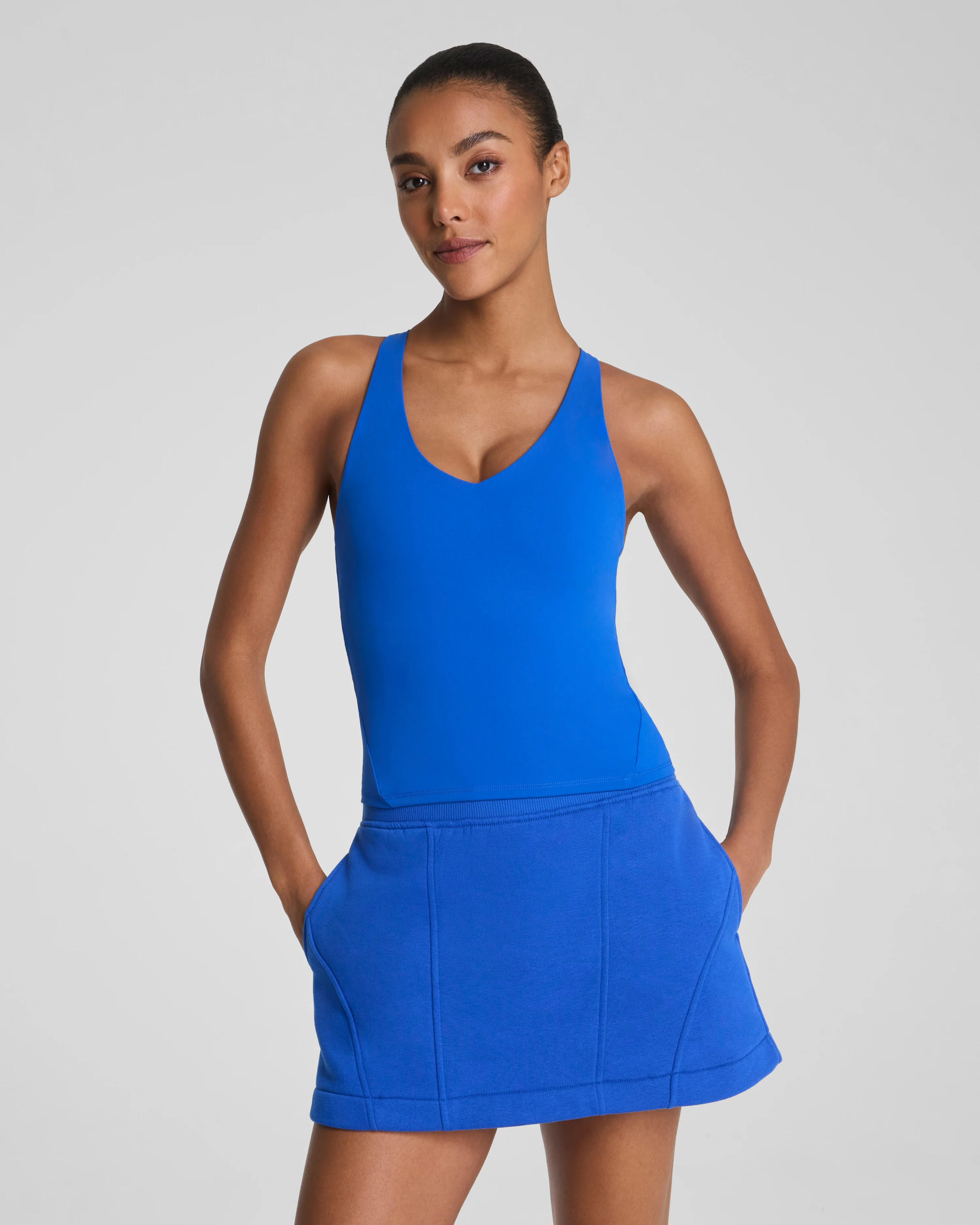 V-Neck Shelf Tank | Spanx