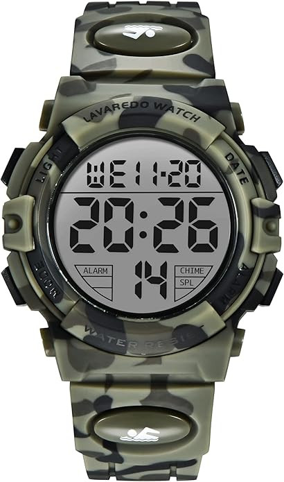 Kids Watch,Boys Watch for 3-15 Year Old Boys,Digital Sport Outdoor Multifunctional Chronograph LE... | Amazon (US)