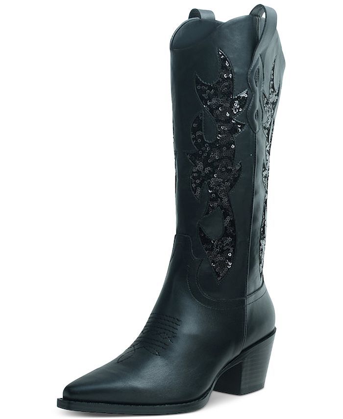 Wild Pair Lucah Western Boots, Created for Macy's & Reviews - Booties - Shoes - Macy's | Macys (US)