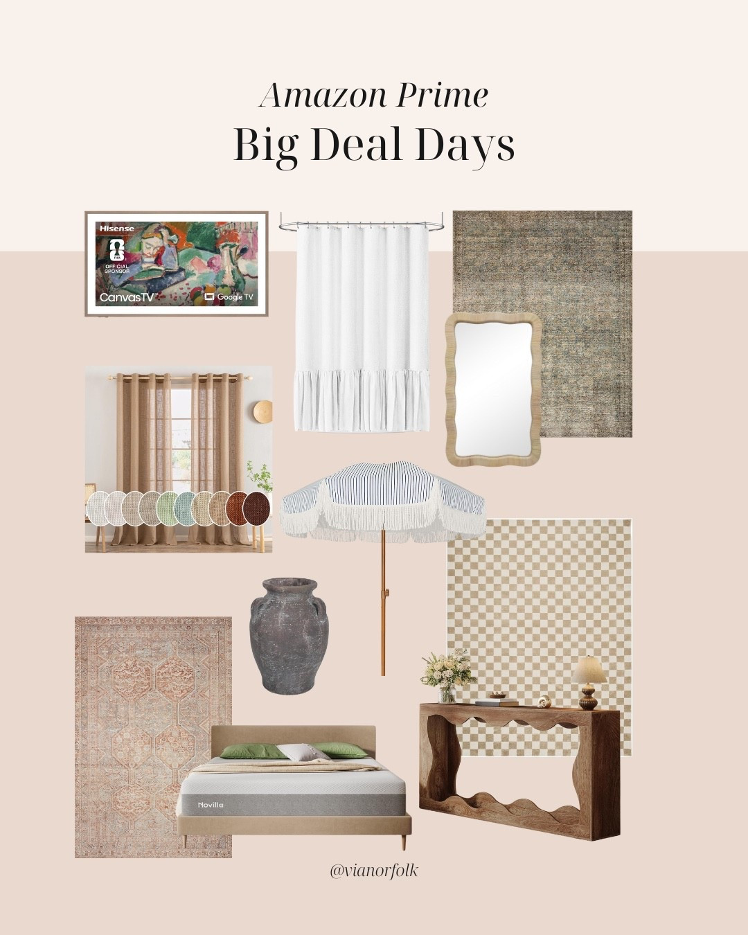 Amazon Prime Big Deal Days are here — the perfect time to refresh your home.  Rounded up beautiful finds from rugs to mirrors, furniture, and more — many of which I’ve used in past projects.

#AmazonHome #AmazonPrimeBigDealDays #HomeDecorFinds #HomeStyle #InteriorDesign #AmazonDeals #HomeRefresh #BudgetFriendlyDecor #ModernHome #CozyInteriors



#LTKHome #LTKSaleAlert