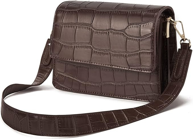 Telena Crossbody Bags for Women Vegan Leather Purses for Women Crossbody Handbag Purse with Adjus... | Amazon (US)