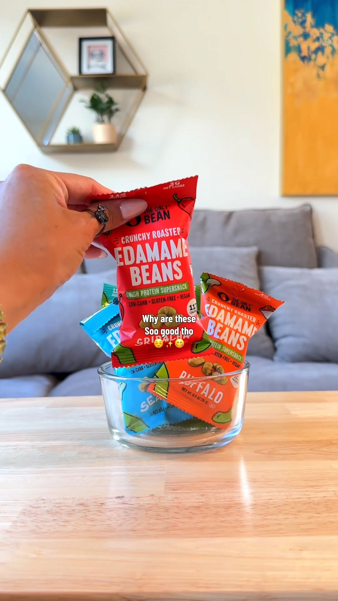 I love edamame such an easy on the go snack #theonlybean #edamame #healthysnacks #snacks #snacktime

#LTKSaleAlert #LTKfoodie #LTKmomlife