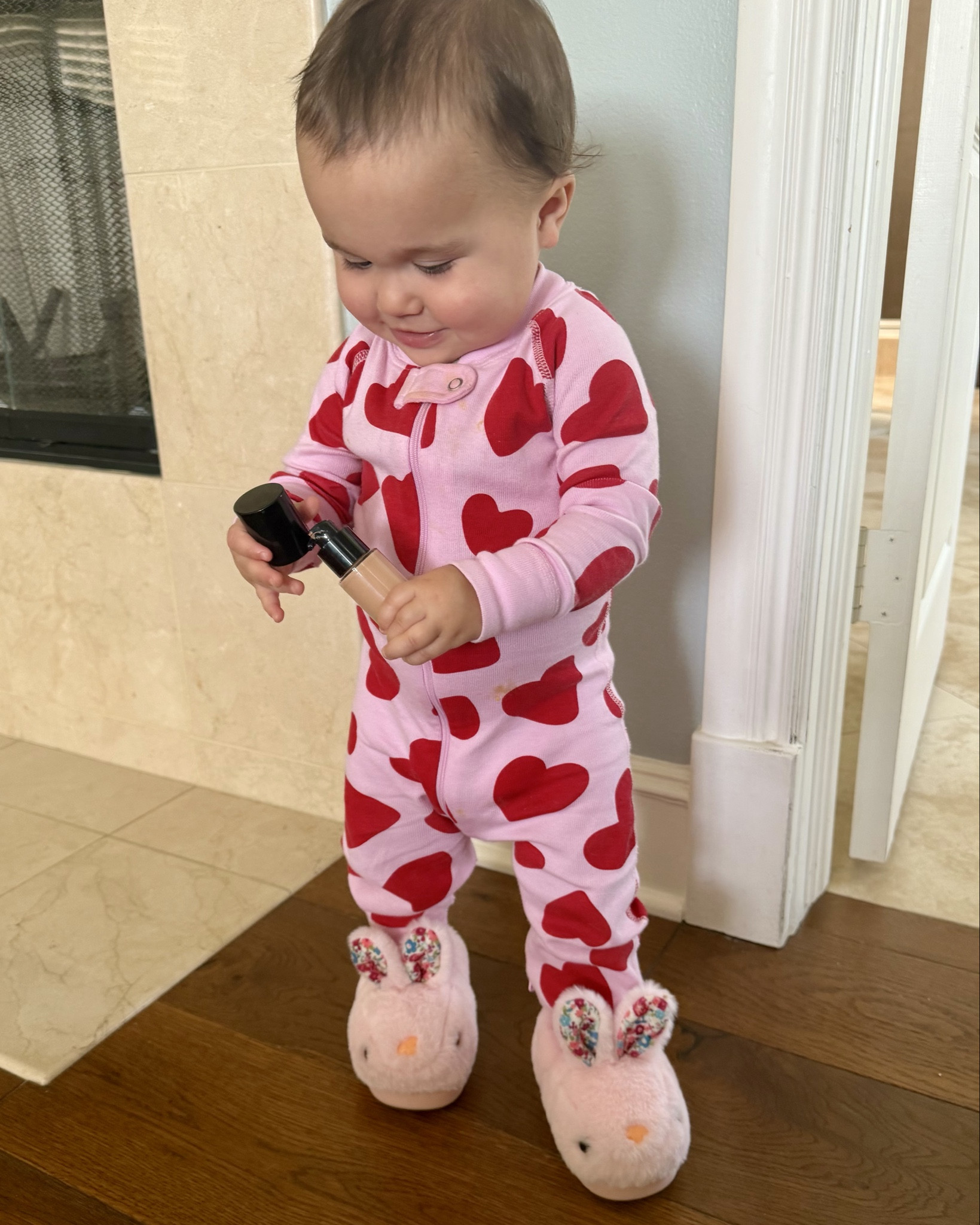 But actually the cutest and comfiest slippers of all time that my daughter will not take off 🐰

#LTKBaby