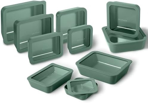 Ceramic Coated Glass Food Storage Containers | No PTFE, PFOA, PFAS, and BPA | Reusable Non Toxic ... | Amazon (US)