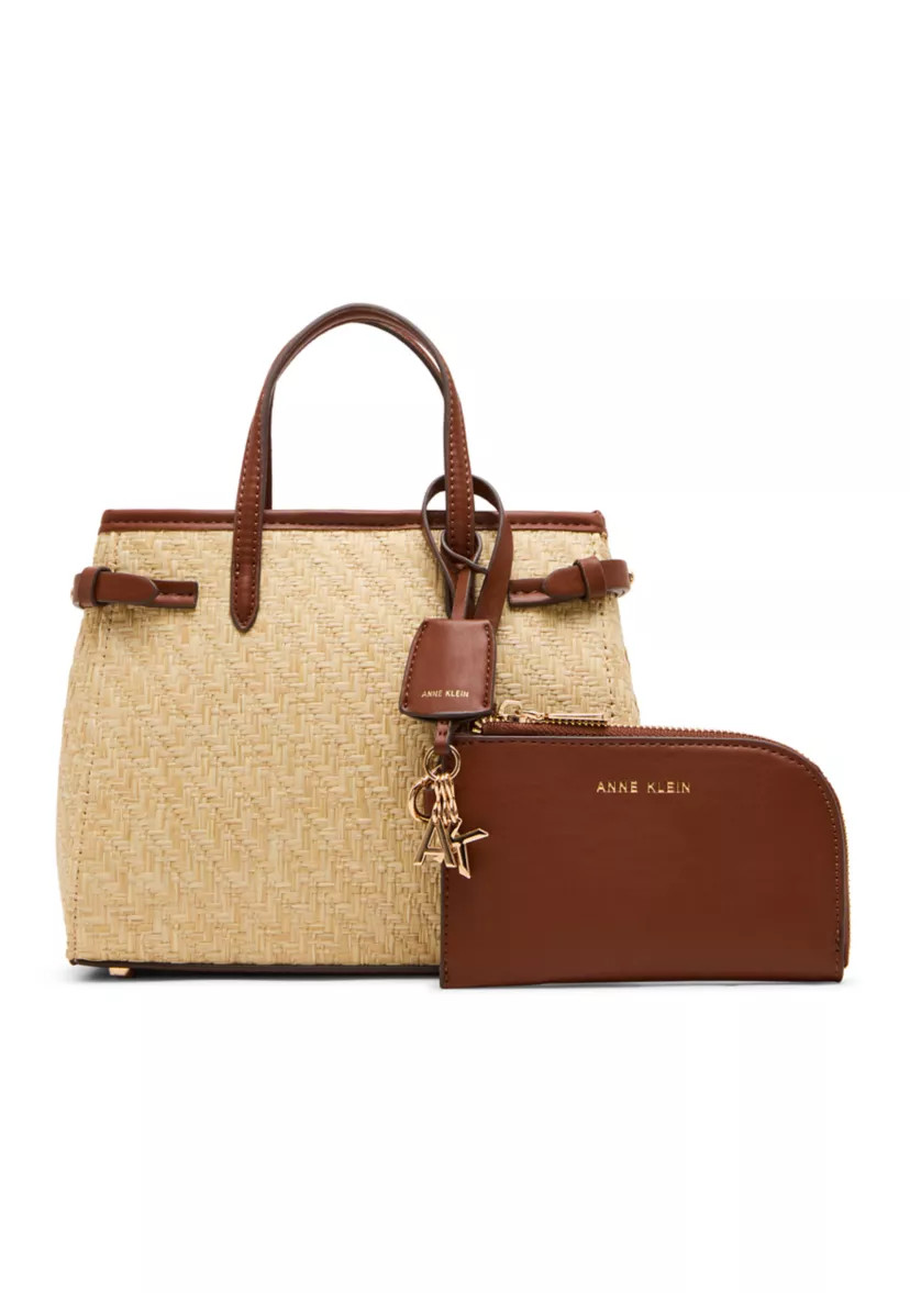 Straw Satchel Bag | Belk