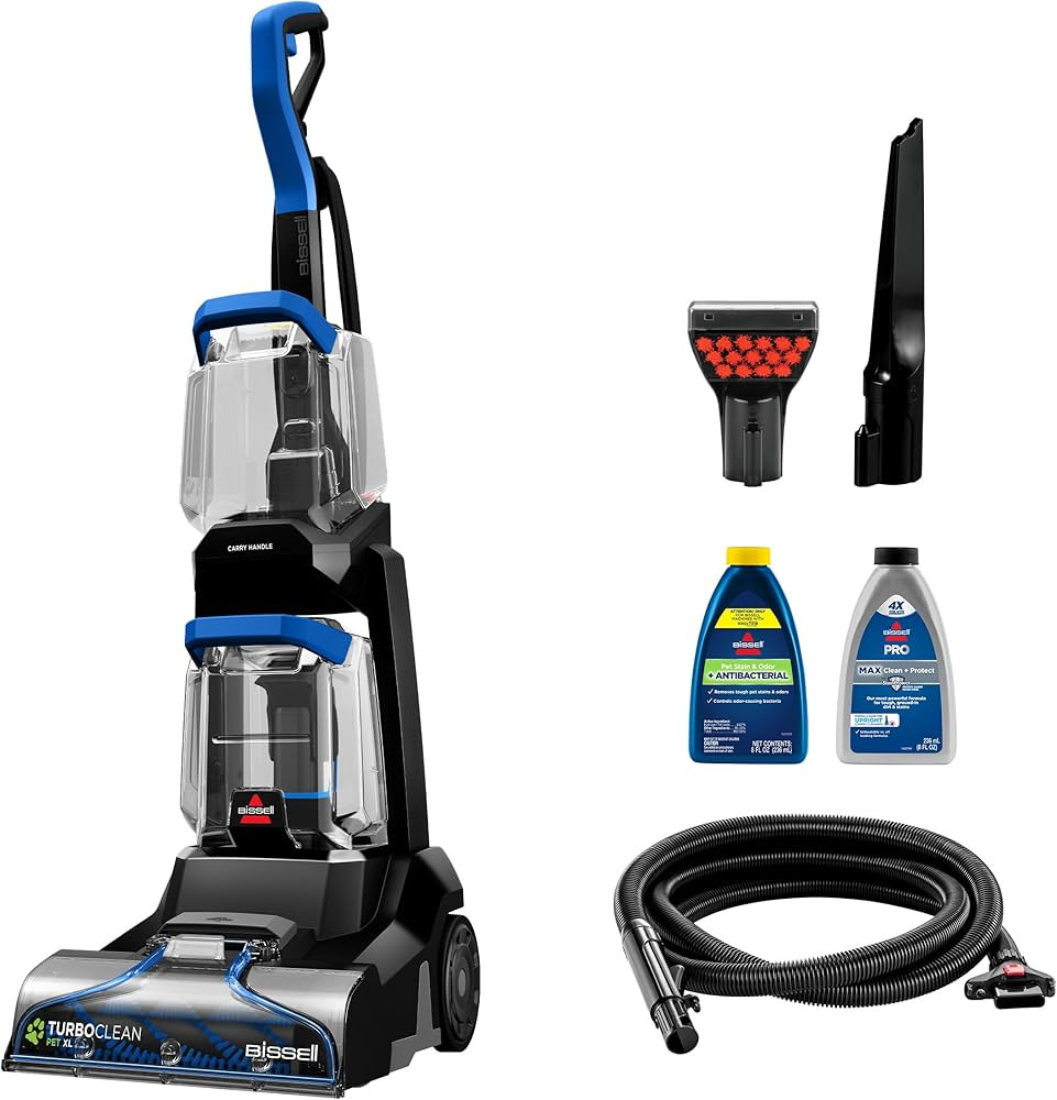 Bissell TurboClean Pet XL Upright Carpet Cleaner, Upholstery Tough Stain Tool & Formula Included,... | Amazon (US)