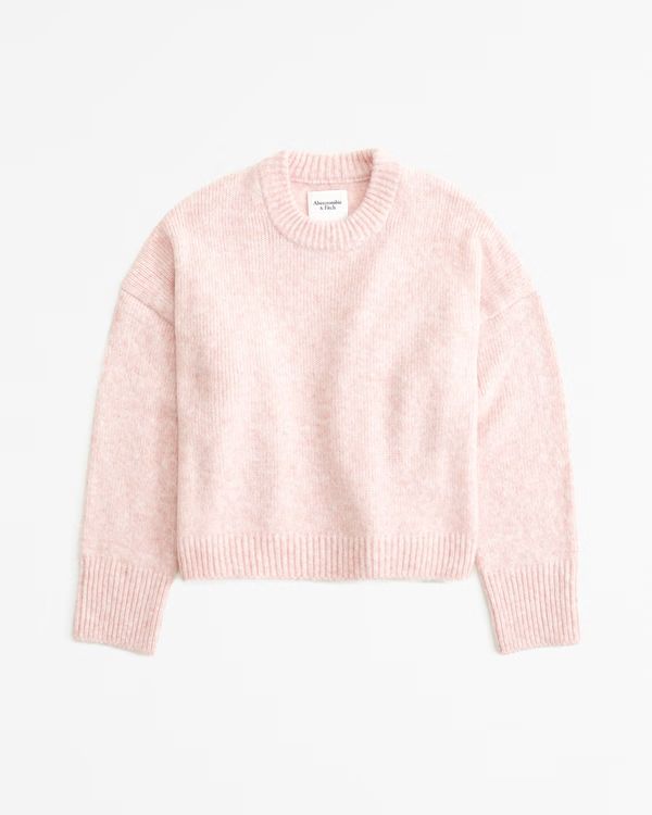 Wedge Crew Sweater | Abercrombie & Fitch (US)