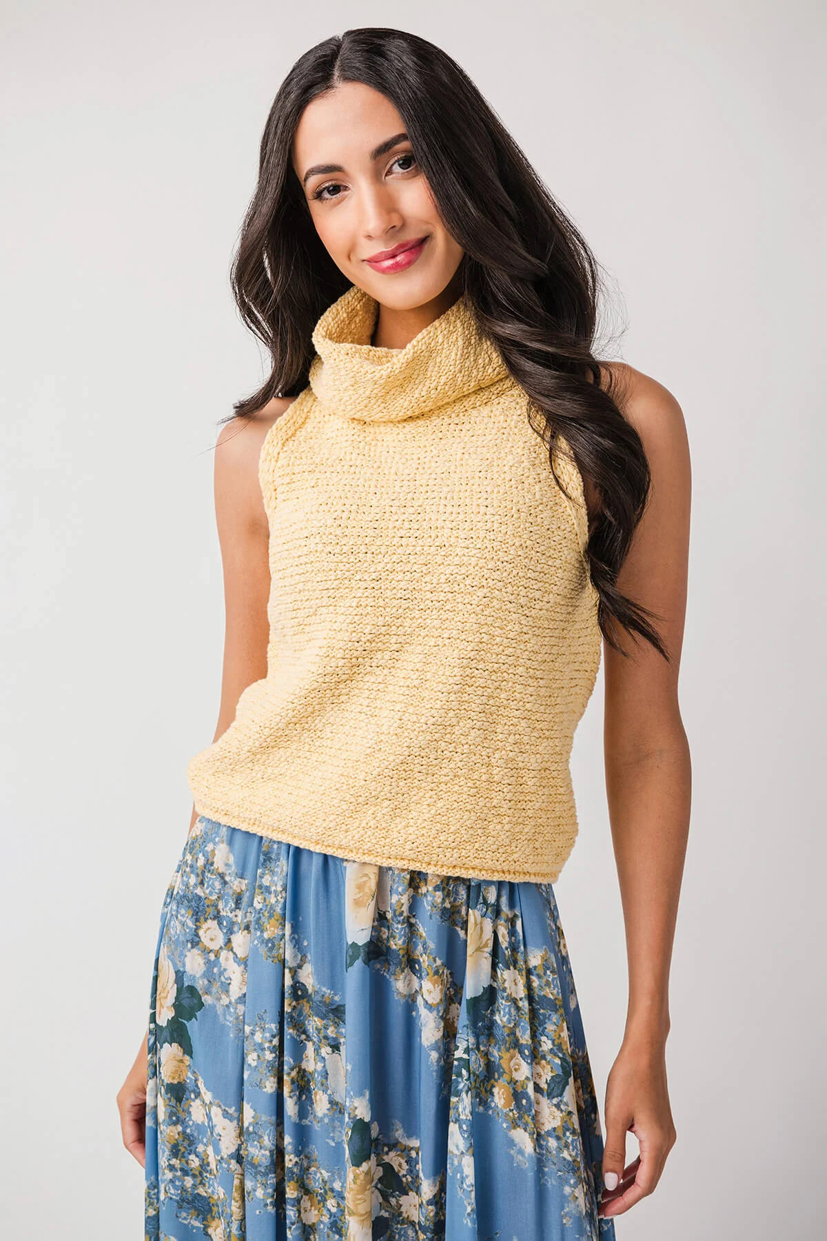 By Together Salma Turtle Neck Top | Social Threads