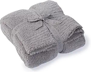 Barefoot Dreams CozyChic Throw Dove Gray One Size | Amazon (US)