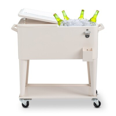 80QT Iron Spray Cooler with Shelf | Bed Bath & Beyond