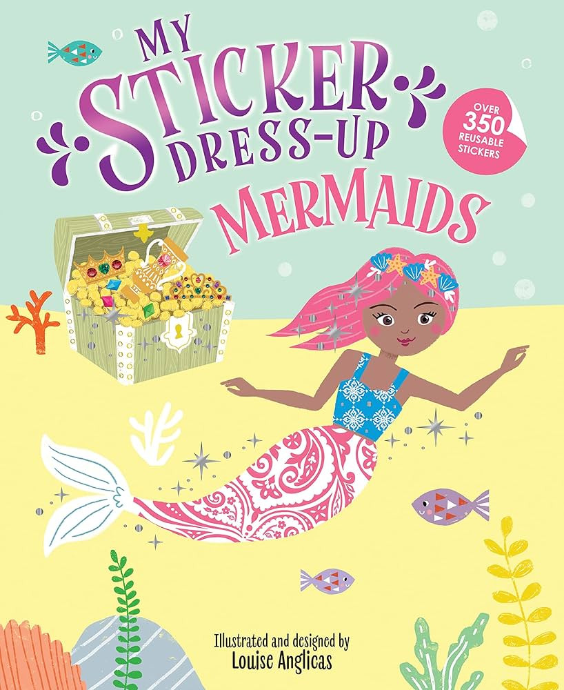 My Sticker Dress-Up: Mermaids: Reusable Sticker Activity Book for Endless Creative Play! | Amazon (US)