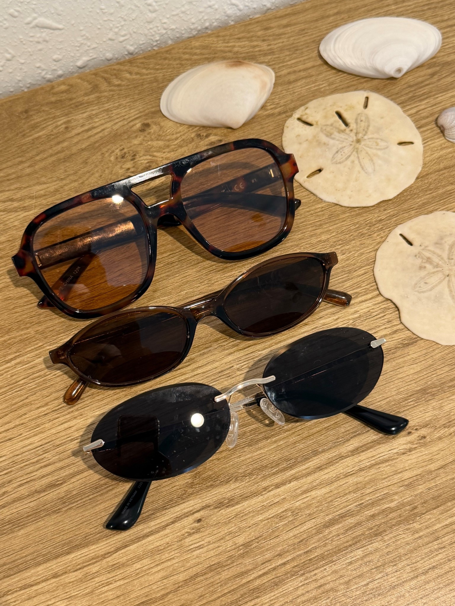 Sunnies I brought on vacay! 