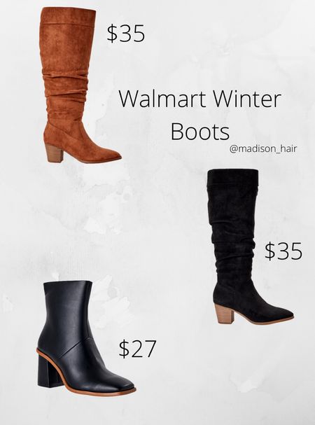 Walmart winter boots under $40 

#LTKHoliday #LTKSeasonal #LTKshoecrush