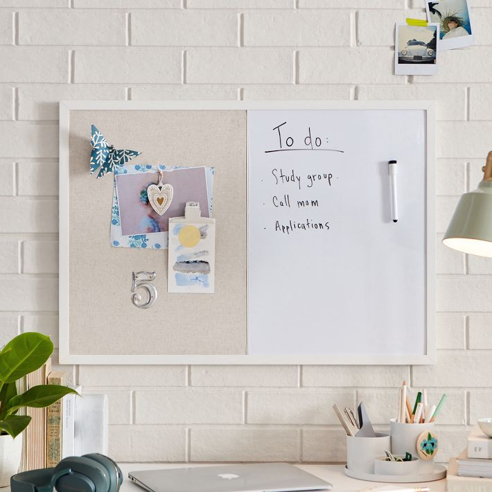 No Nails Dual Function Study Board | Pottery Barn Teen