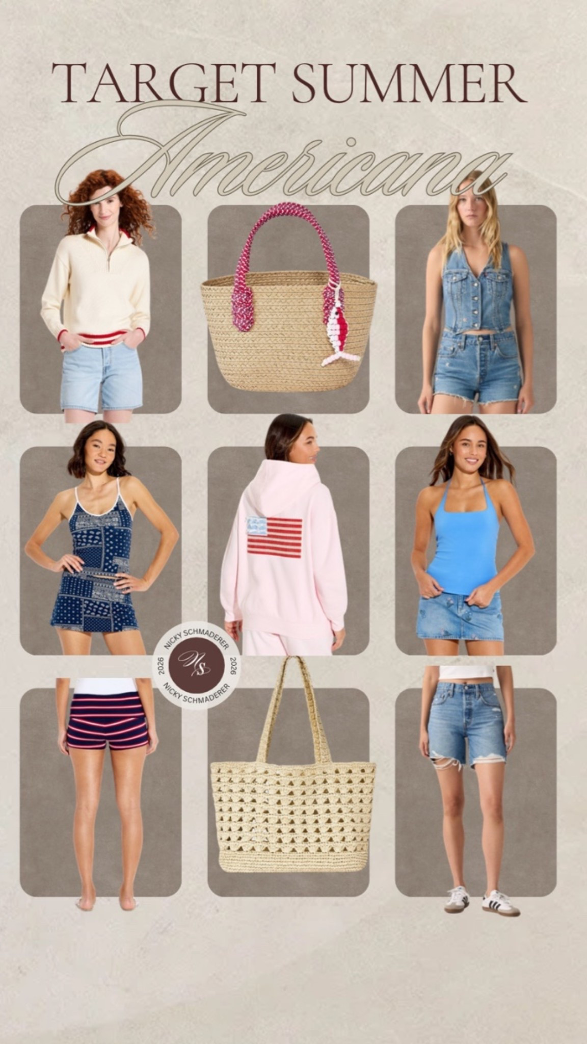 @Target Americana finds for summer & Fourth of July 

Target under $50

#LTKTravel #LTKSeasonal #LTKootd
