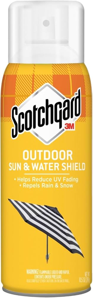 Scotchgard Outdoor Water & Sun Shield Fabric Spray, Water Repellent Spray for Spring and Summer O... | Amazon (US)